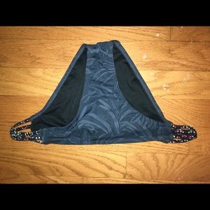 Roxy floral patterned bikini bottoms